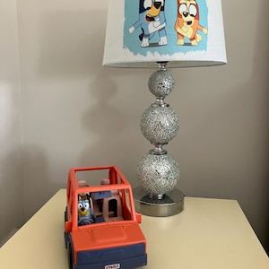 Pantalla de lámpara infantil con diseño de perro de dibujos animados – Decoración infantil – Pantalla solo para lámpara de techo o de mesa