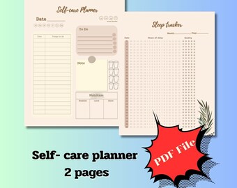 Planificador de autocuidado