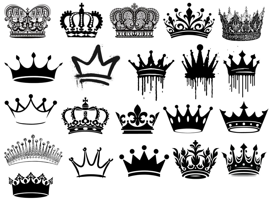 Beautiful King Crown Svg , Best and High Quality Clipart Bundle ...
