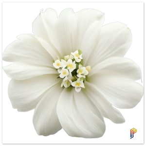 Sampaguita filipina en póster de papel mate de primera calidad