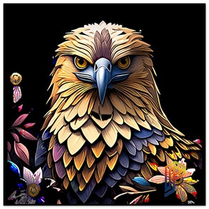 Póster de Agila filipina en papel mate de primera calidad