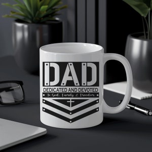 Christian Coffee Mug,Christian Mug,Christian Father Gift,Father&#39;s Day Gift,Dad Coffee Mug,Dad Birthday Gift, Gift for Husband, Gift for Him