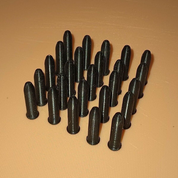 22 Long Rifle LR Plastic Snap caps / Dummy Training Rounds