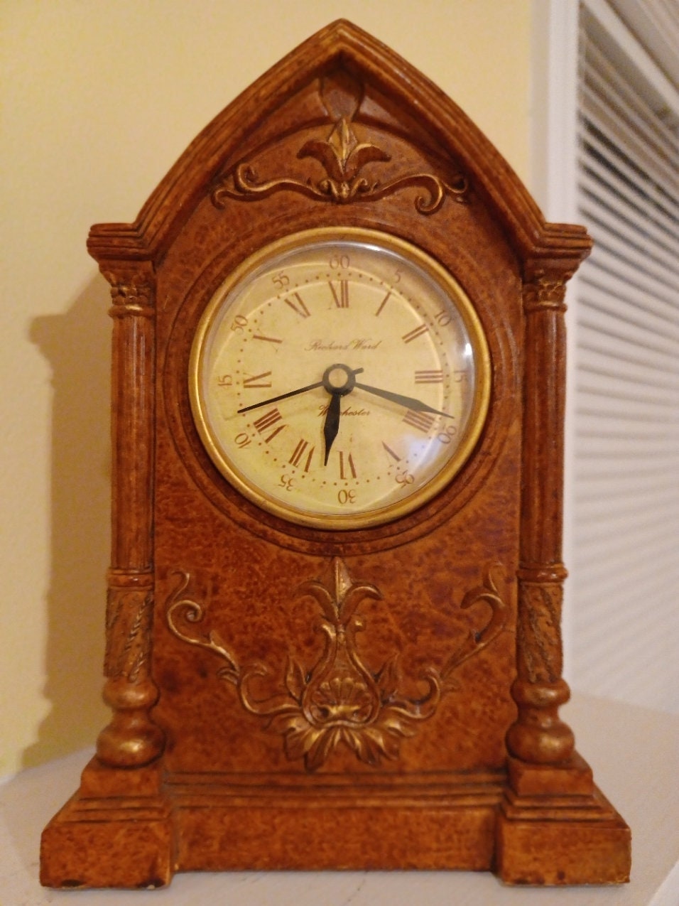 Richard Ward Winchester Battery Operated Clock for Mantle Etsy