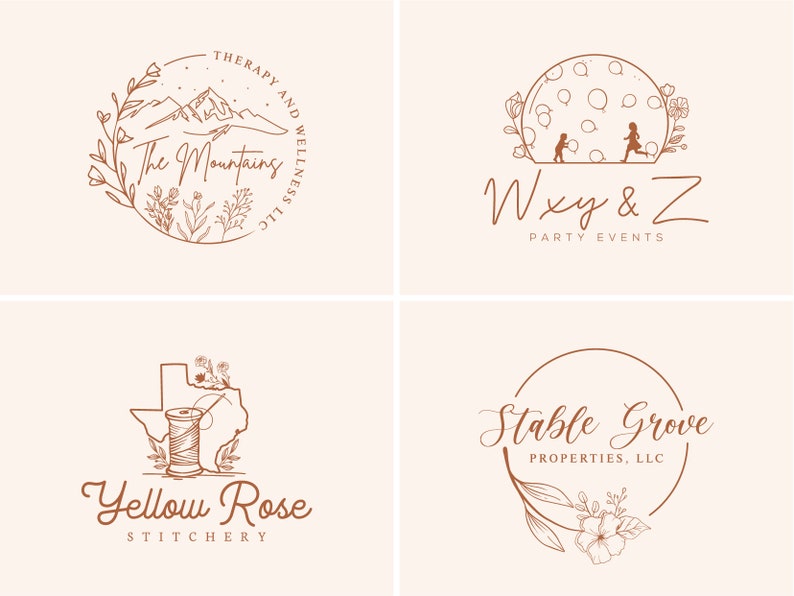 Custom Hand Drawn Logo, Logo Design, Logo Design Custom For Business, Logo Design, Business Logo Design, Logo, Photography Logo image 6