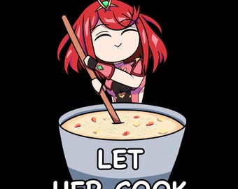 Stickers: Cooking Pyra - Xenoblade Chronicles 2