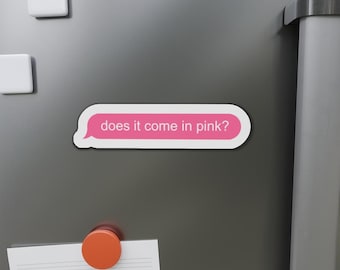 Rosa Text Message Magnet: Kühlschrankmagnet