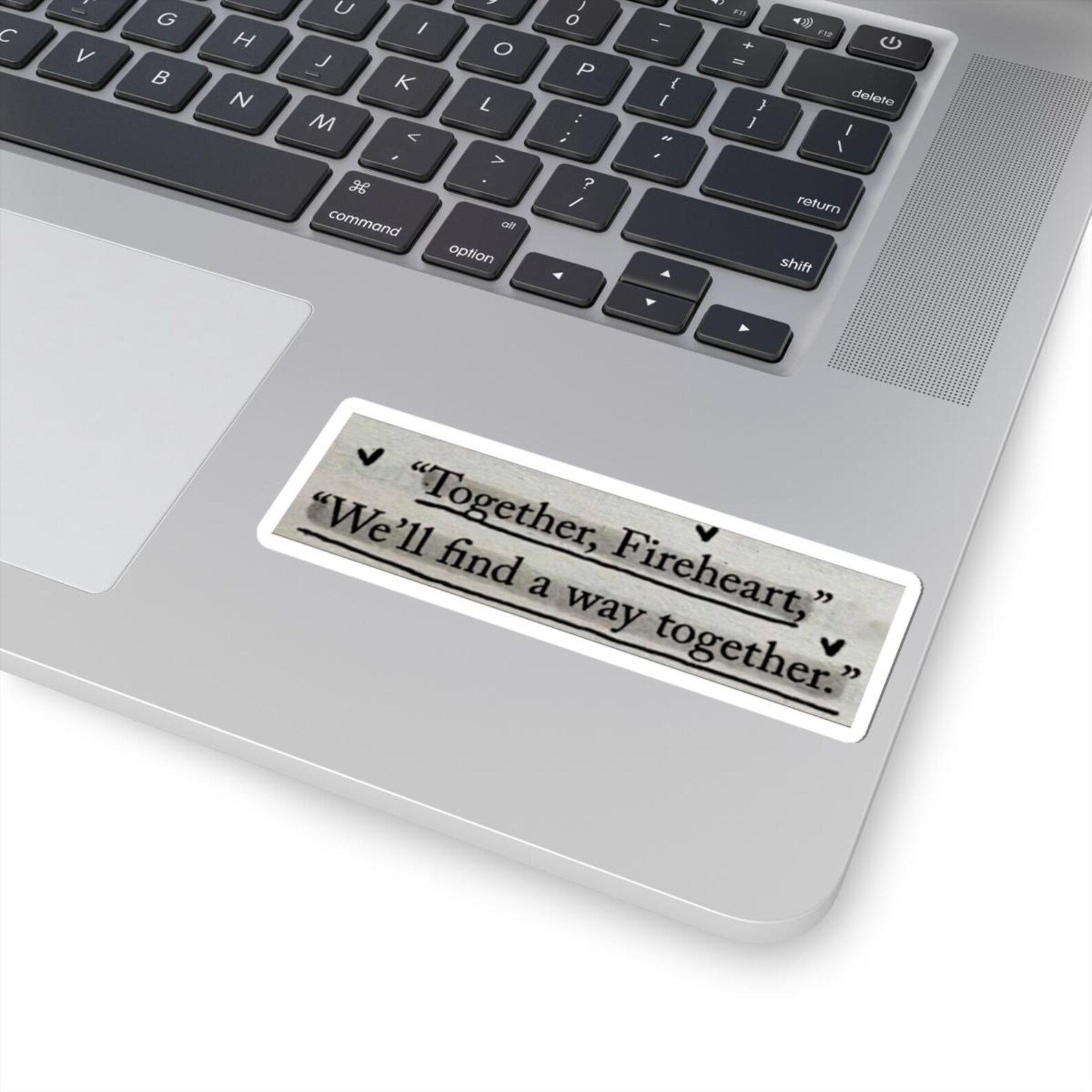 Fireheart Sticker Fireheart Bookish Kiss-cut Sticker, Throne of Glass Series, Sarah J ...