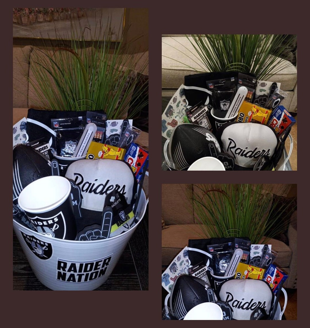 Raiders NFL Easter Basket Etsy
