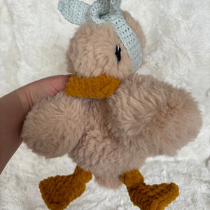 Peluche canard crochetée à la main image 7