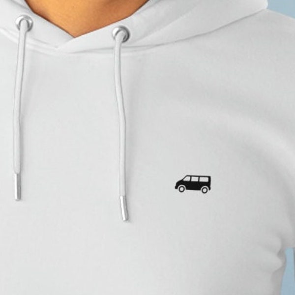 VW Bulli Hoodie - Für T5 und T6 Fans - VW Bus Hoodie : nachhaltig, minimalistisch, bequem