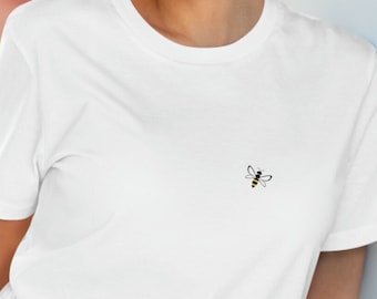 Summendes Bienen T-Shirt, Shirt mit Biene, Rettet die Bienen, Honig T-Shirt für Naturliebhaber und Geschenk für Imker