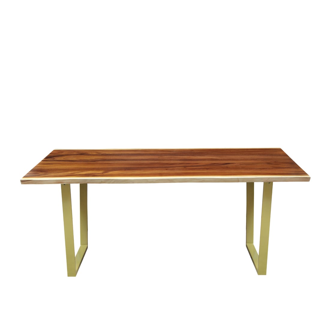 Dining Table Gold Legs Handmade DIY Etsy