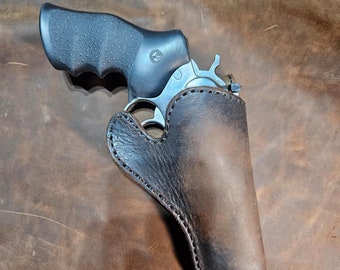 Custom Holster for Ruger GP-100, 4" Barrel, 357 mag