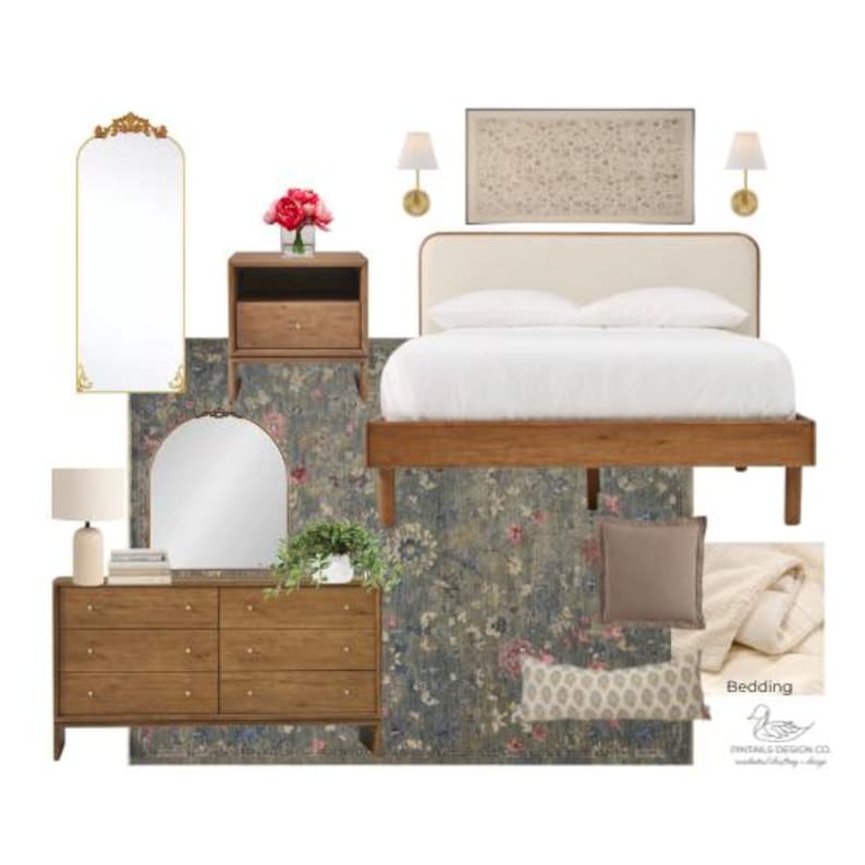 Moody Interior Design Mood Board: Home Paint & Design Selections (Instant Download) image 4