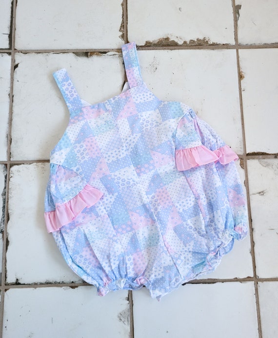 60s Vintage Tiny Tots Original Bubble Romper Size… - image 5