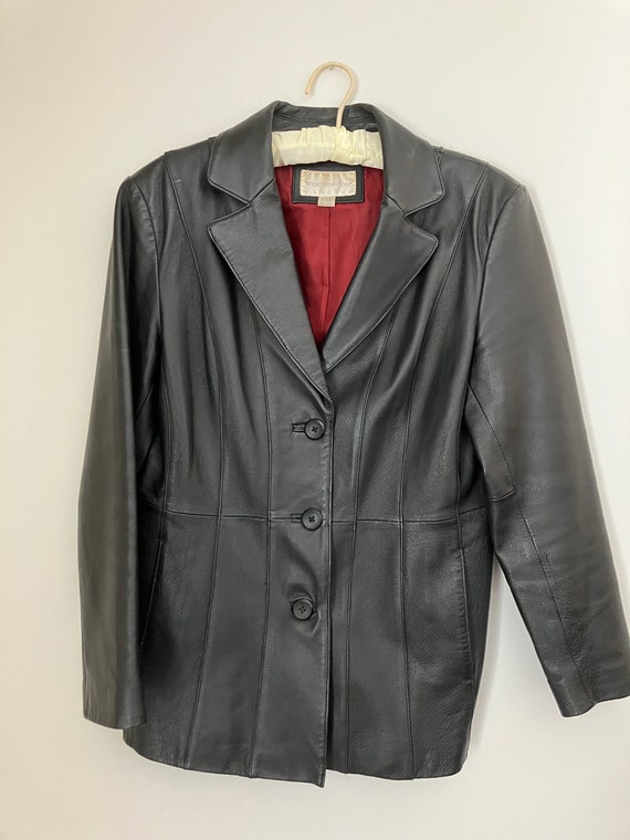 90s Leather Jacket - image 6