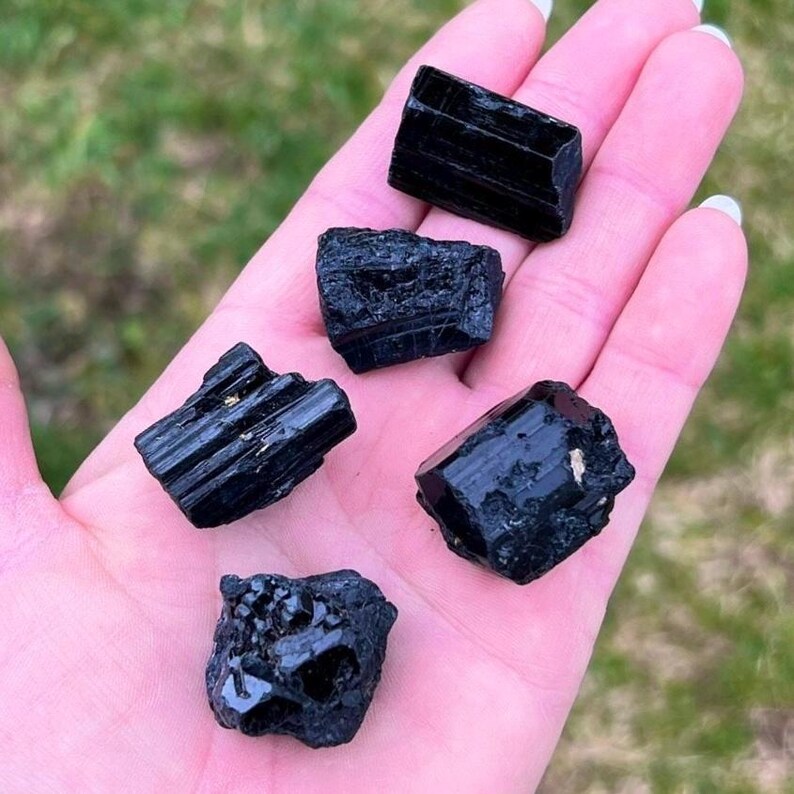 Natural Raw Black Tourmaline image 5