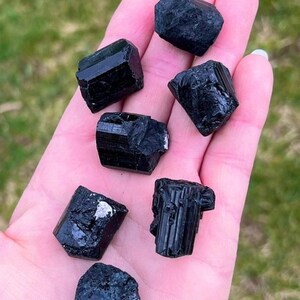 Natural Raw Black Tourmaline image 4