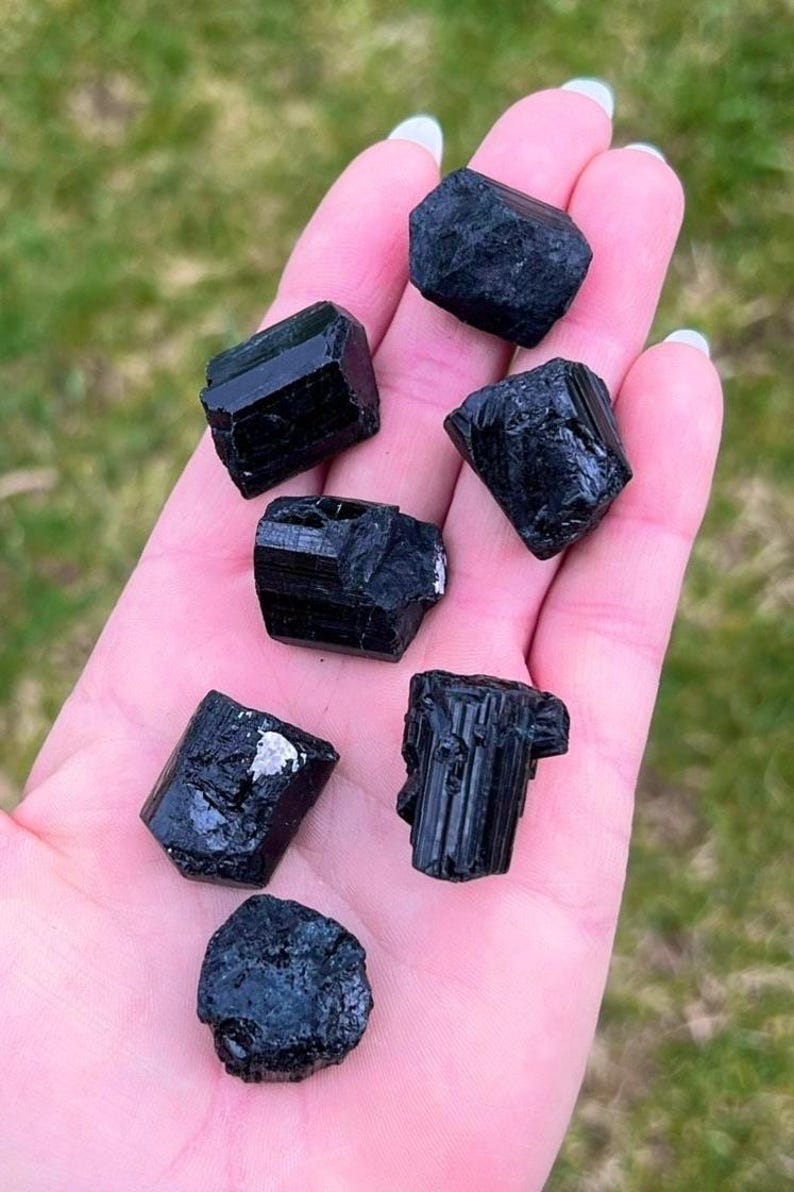 Natural Raw Black Tourmaline image 4