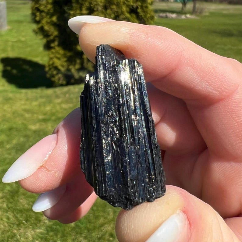 Natural Raw Black Tourmaline image 7