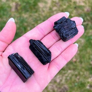 Natural Raw Black Tourmaline image 6