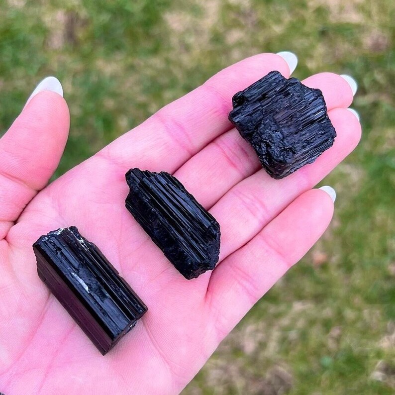 Natural Raw Black Tourmaline image 6