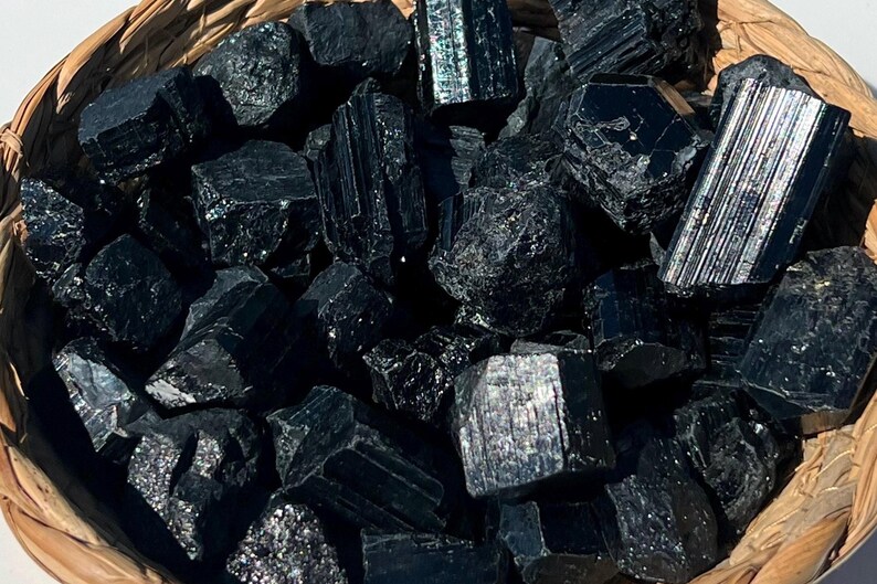 Natural Raw Black Tourmaline image 2