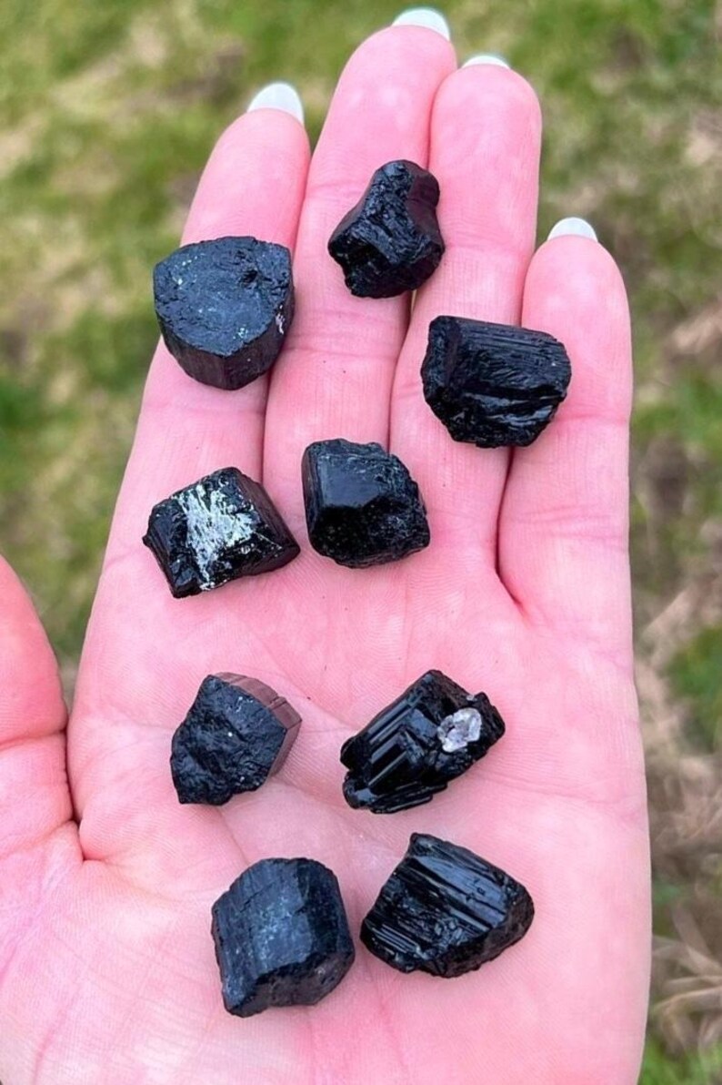 Natural Raw Black Tourmaline image 3