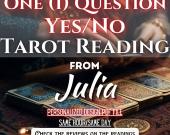 Gleiche Stunde JA oder NEIN Tarot-Lesung | Ja oder Nein Psychic Reading | Ja oder Nein Antwort | Eine Frage | Psychische spirituelle Ratschläge | Tarot Legung |