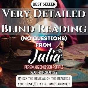 Same Hour | Blind Reading without Questions | Blind Tarot Reading | Very Detailed Psychic Reading | General Spiritual Advice | Same Day