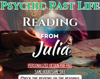 GLEICHE STUNDE Psychic Past Life Reading | Sehr Detailgetreu | Tarot Kartenlegung | Tiefe psychische Lesung | in Tiefe Tarot-Lesung | Liebe | Werdegang |