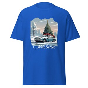 Men's Christmas T Shirt | Aston Martin | Car T Shirt | Festive T Shirt