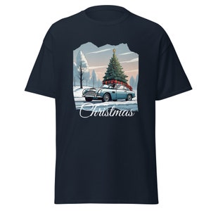 Men's Christmas T Shirt | Aston Martin | Car T Shirt | Festive T Shirt