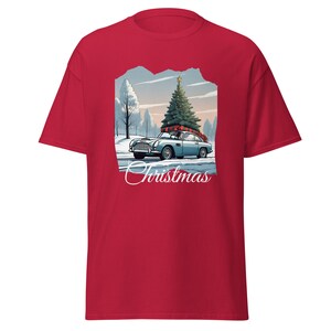 Men's Christmas T Shirt | Aston Martin | Car T Shirt | Festive T Shirt