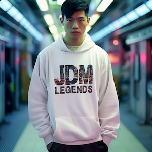JDM Legends Sudadera con capucha de alta calidad / Sudadera con capucha de coche japonés / Sudadera con capucha para fanáticos de JDM