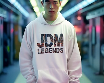 Sudadera con capucha JDM Legends / Ropa para fanáticos de los autos japoneses