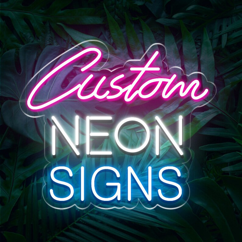 Custom Neon Sign LED Neon Light Sign Wedding Neon Sign Wedding Neon