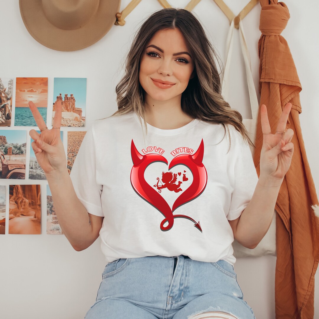 Love Bites Men's Short Sleeve Tee, Sustainably Made & Ethically Produced