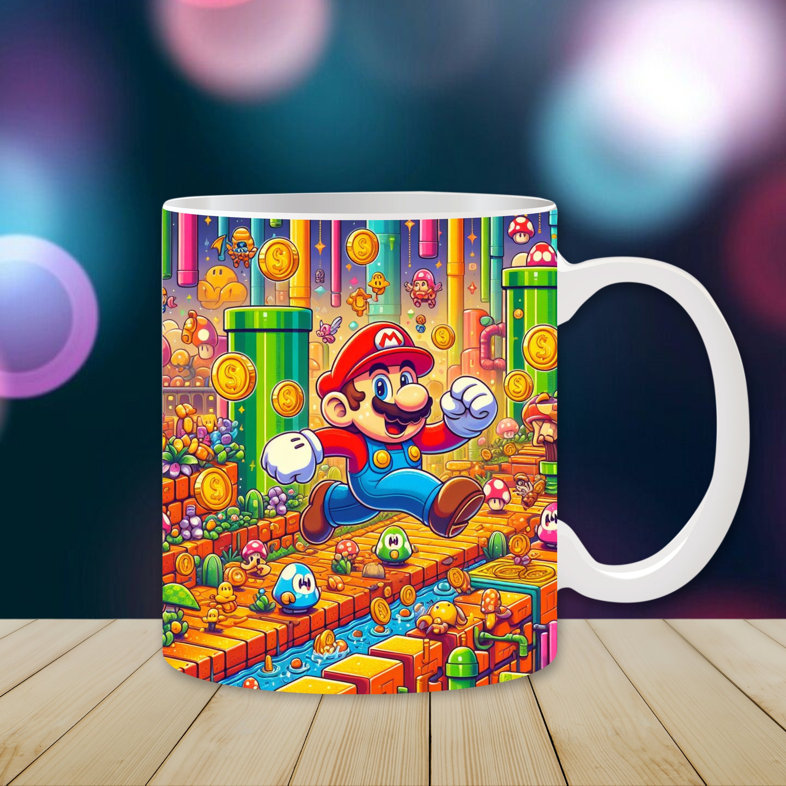 Tazza Mamma Mia - Yoshi Bacio Super Mug Mario - Choose Ur Color – CUC  chooseurcolor