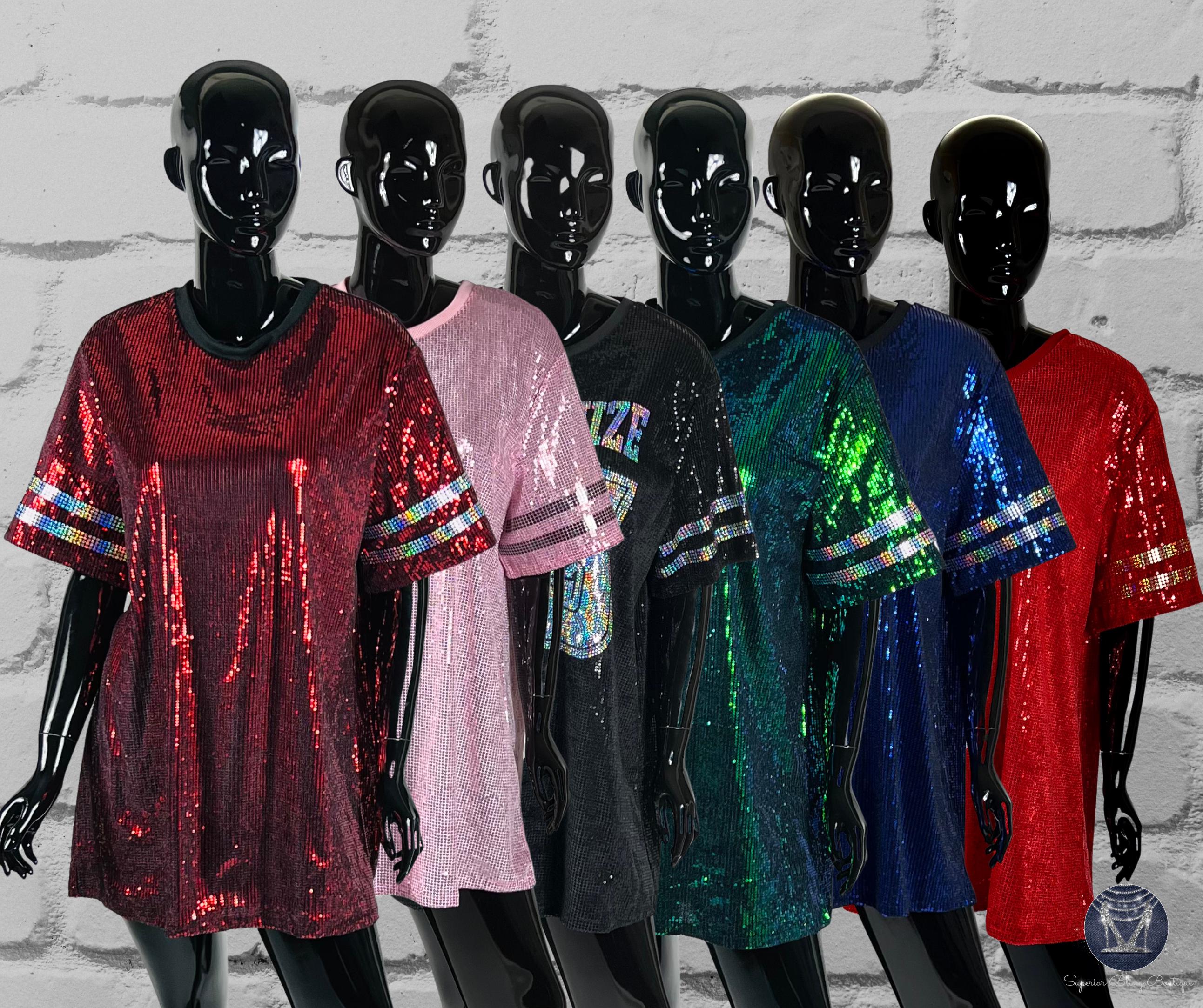 bride to be sequin shirt dress Bride to Be Sequin Tshirt Dress | One Size Sequin Dress