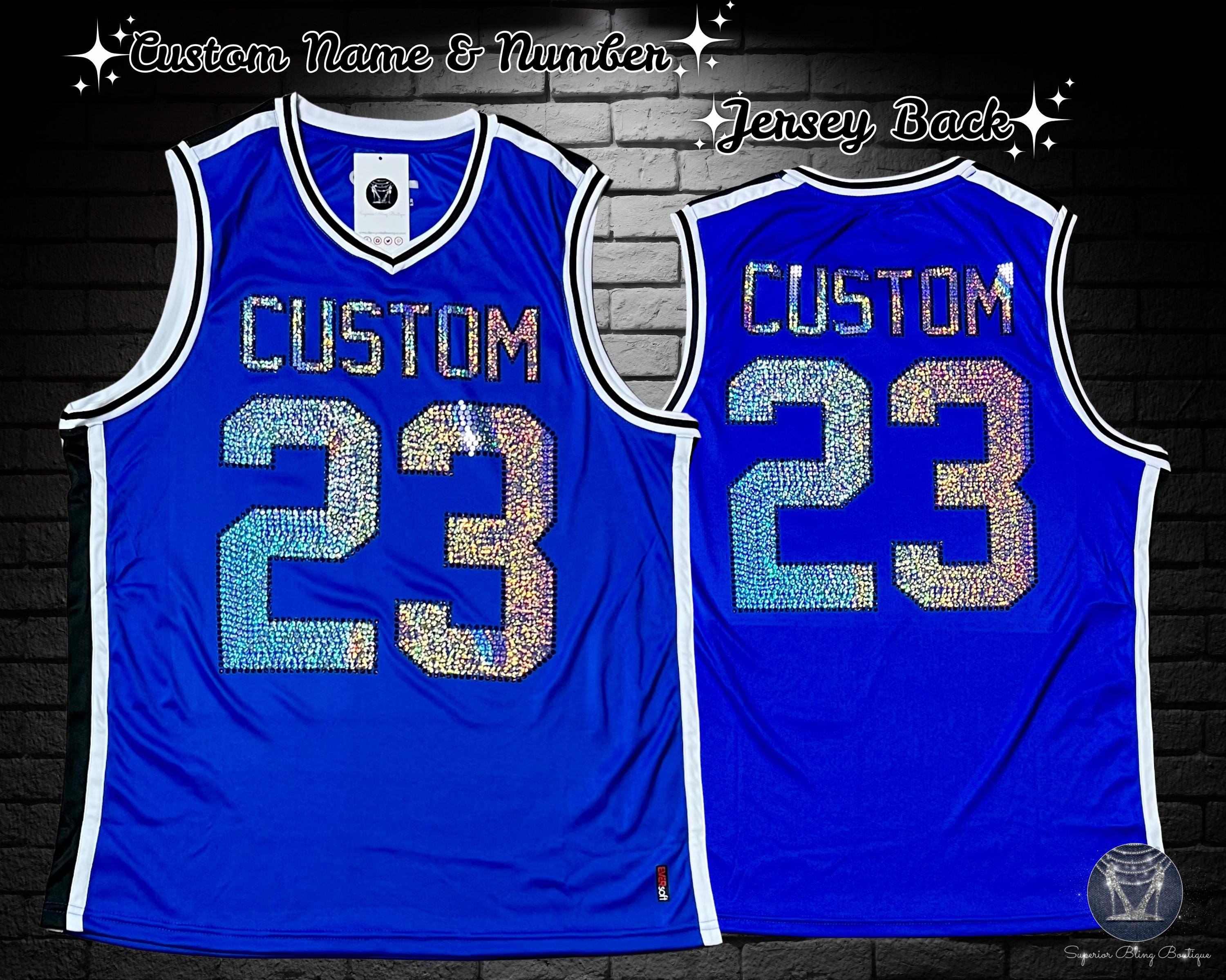 Rhinestone Basketball Jerseys - Etsy