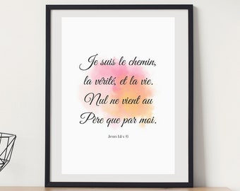 Poster bible verse inspired colorful christian poster inspirational wall decoration christian wall art to print gift for prayer place
