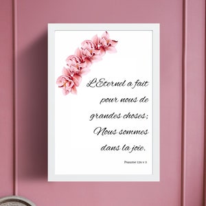 Bible verse poster Christian poster Christian wall art Christian wall decor gift for married couple Christian frame to print