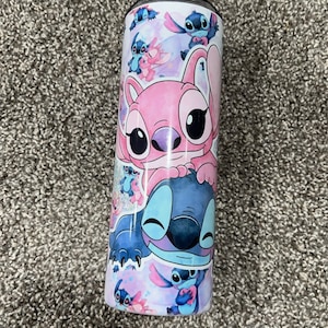 20oz Stich and Angel Tumbler