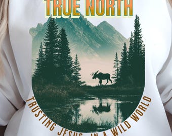 Christian VBS PNG: True North Vacation Bible School, Summer Camp Design (Digital Download)