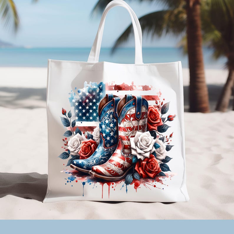Patriotic Cowgirl boots PNG, 4th of July Memorial Day America Country Western Patriotic Coquette Fourth Of July Sublimation Design, Trendy America USA Popular PNG digital
This is a digital download for sublimation printing. No physical product will be shipped.

What’s Included?
✔ One high-quality PNG file (300 DPI, no watermarks)
✔ Size is 4096 x 4096 pixels, transparent background


This is NOT an SVG and cannot be used as a cutting file.