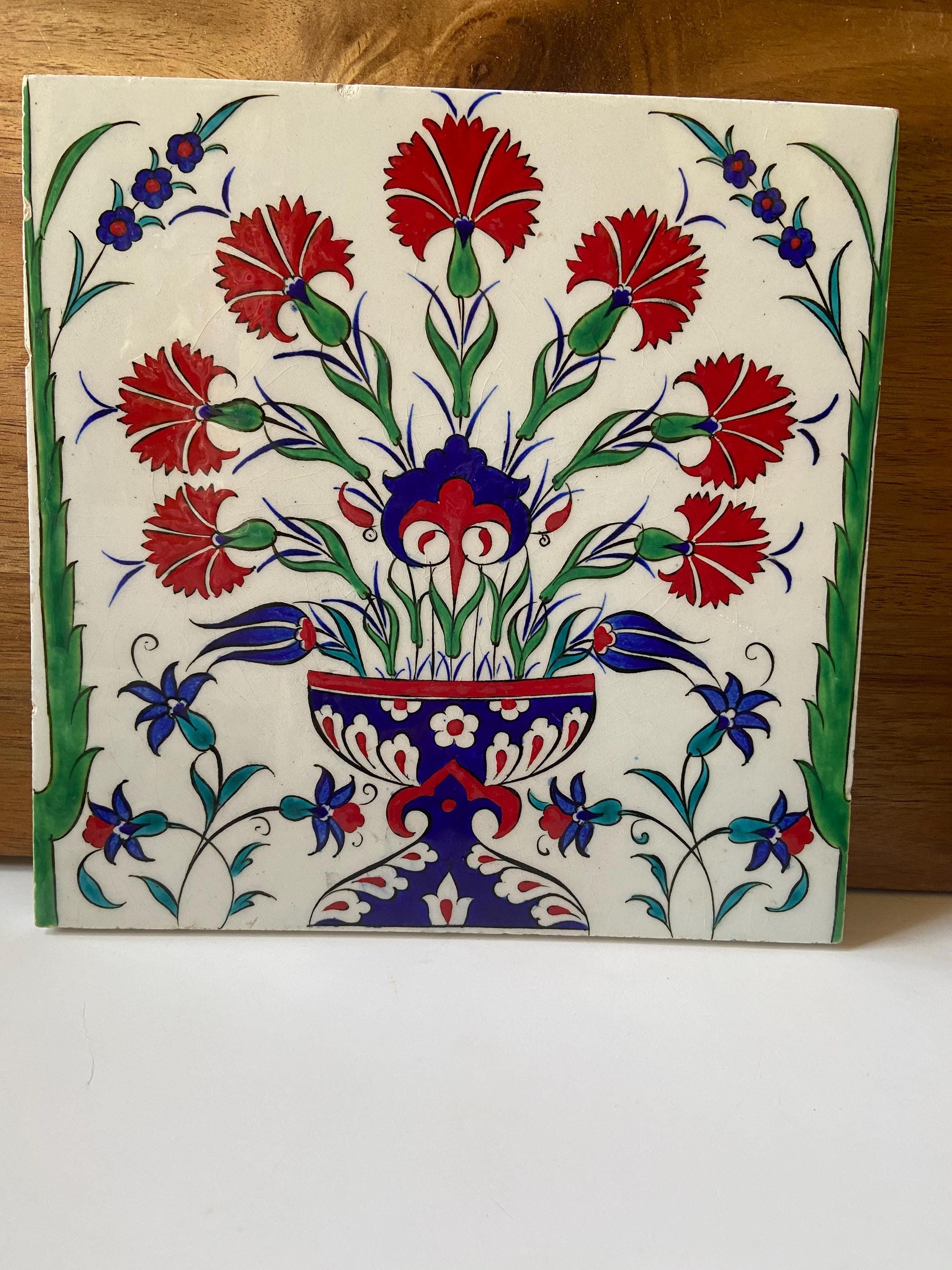 タペストリー　イズニク　IZNIK タペストリー イズニク IZNIK Iznik Pottery Tile with