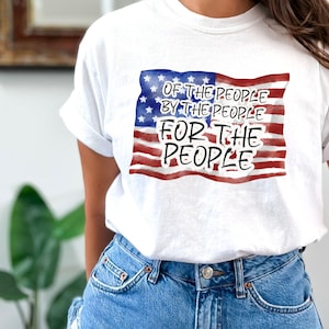 Patriotic Democracy Shirt, Equal Rights, Women&#39;s Rights, Voting Rights, Vote Blue, Democrat Tee