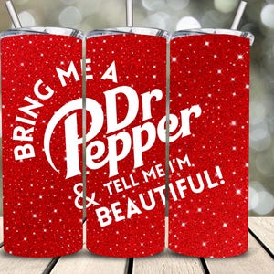 20oz skinny tumbler wrap, 20oz Dr Pepper tumbler wrap, Dr pepper wrap, 20oz tumbler wrap